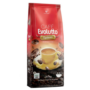 Café em Grãos Evolutto Espresso - 1kg Cooxupe